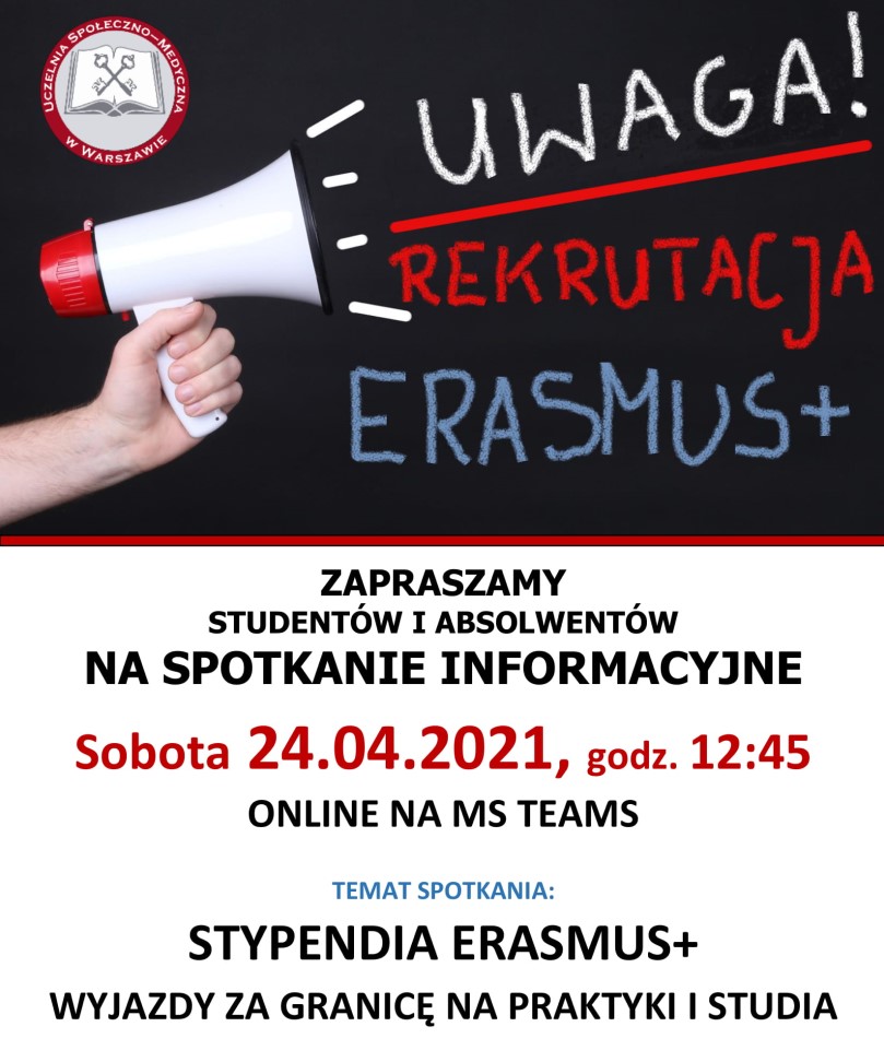 Spotkanie Informacyjne Erasmus+